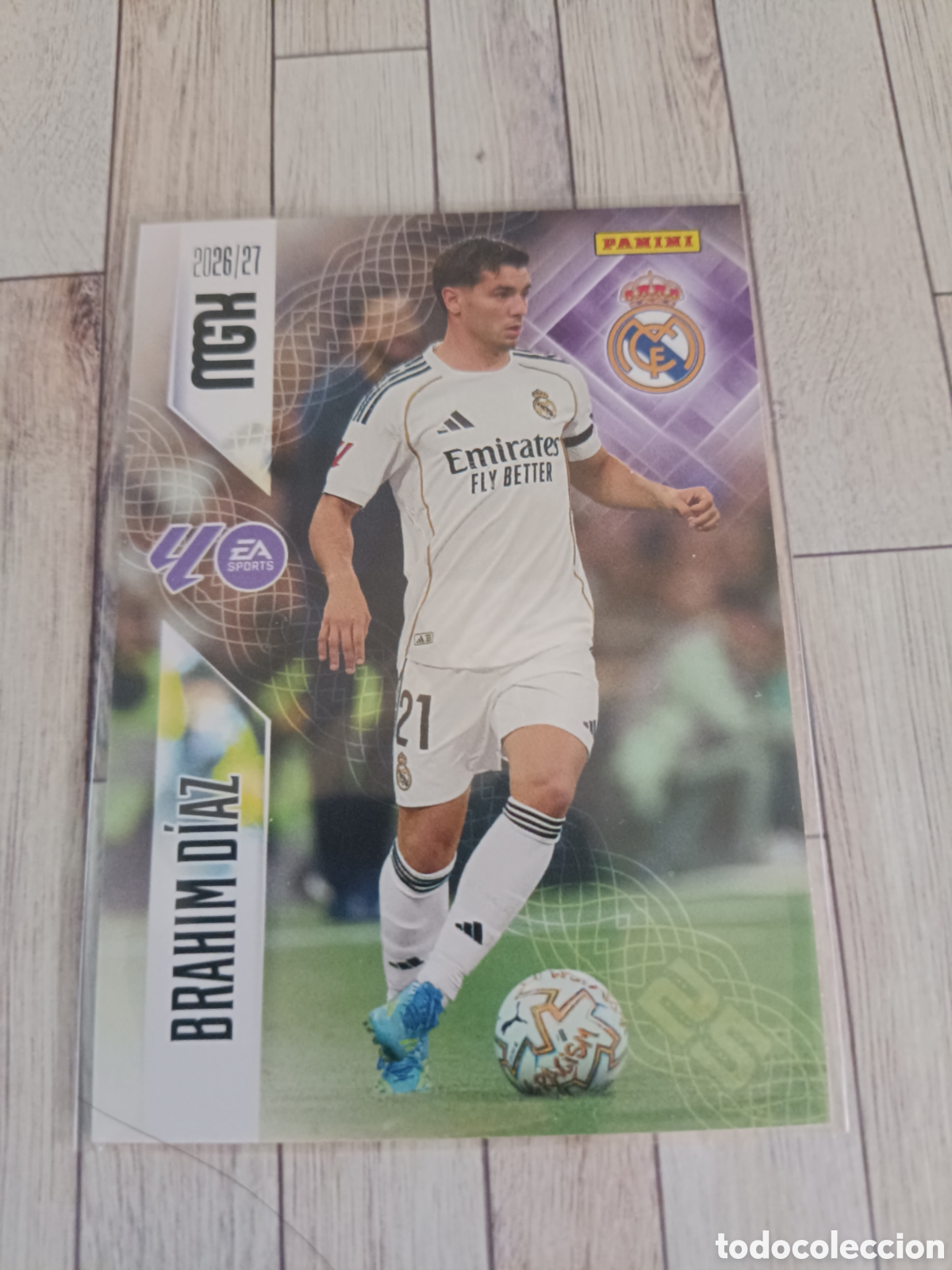 Fu&szlig;ball-Sticker: 230 BRAHIM DIAZ REAL MADRID MEGACRACKS MGK 26 27 PANINI 2026 2027