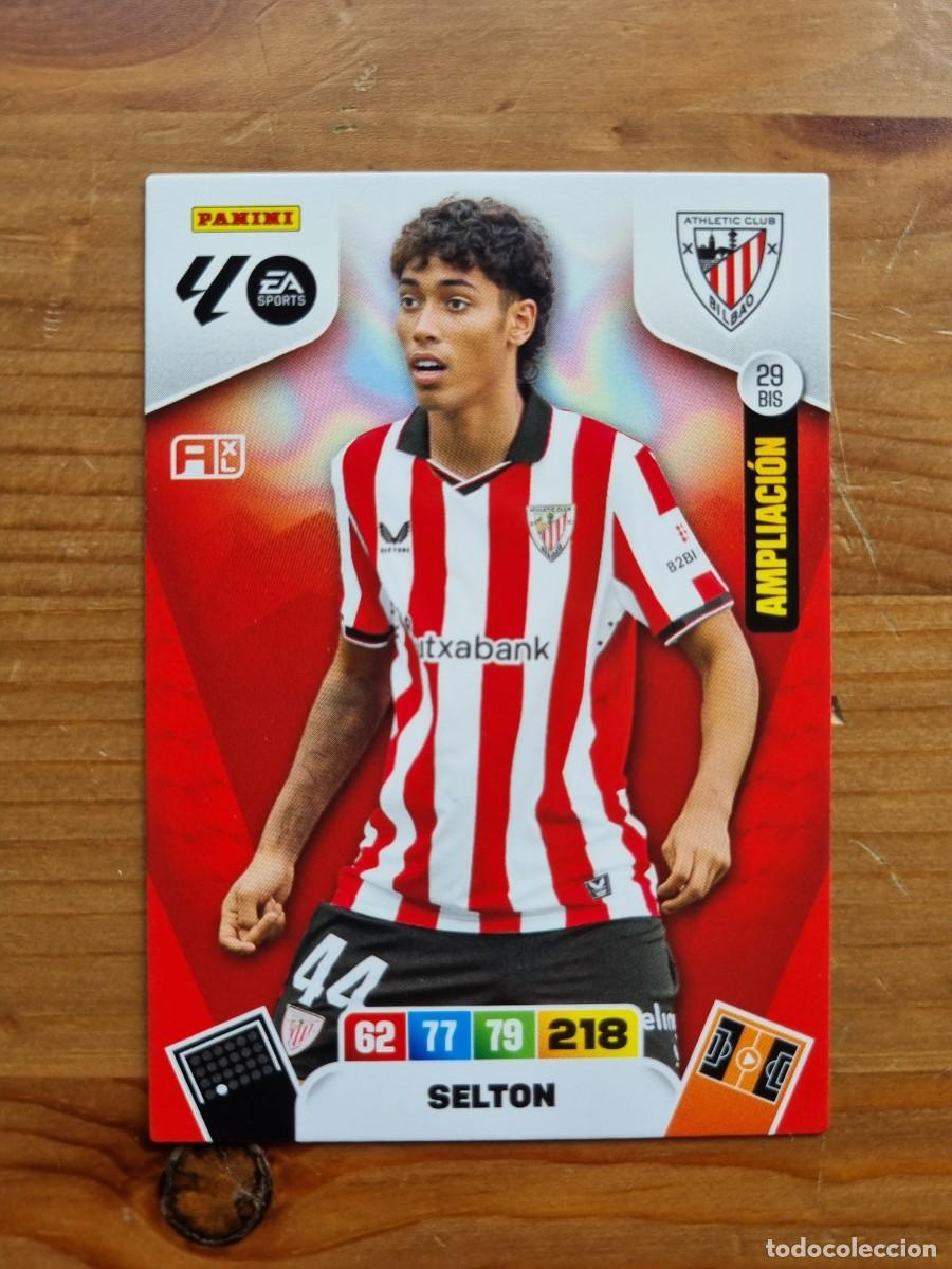 Fu&szlig;ball-Sticker: 29 Bis SELTON (Athletic Club de Bilbao) AMPLIACI&Oacute;N. Liga 2025 2026 25 26 Adrenalyn XL (Panini)