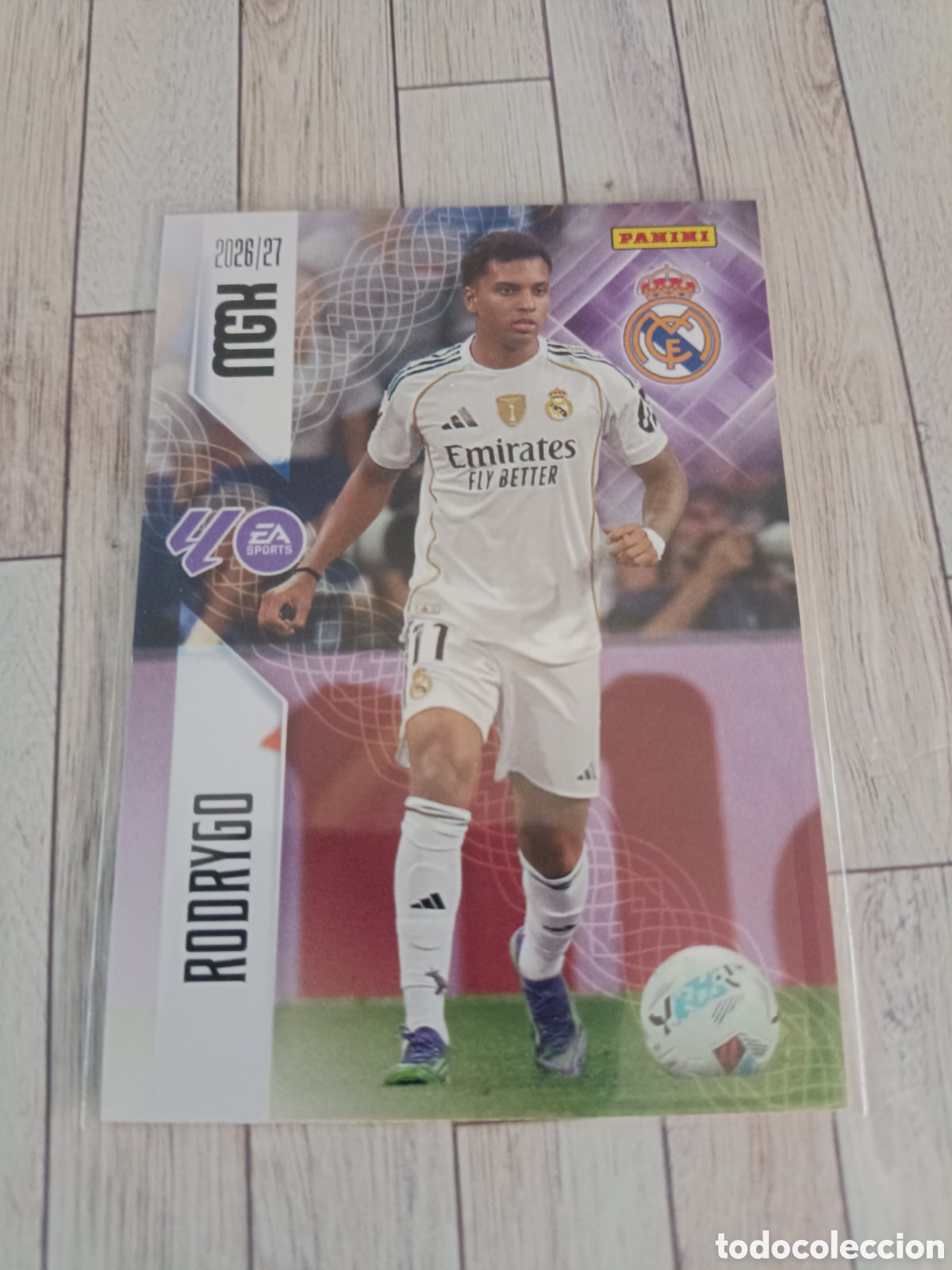 Fu&szlig;ball-Sticker: 231 RODRYGO REAL MADRID MEGACRACKS MGK 26 27 PANINI 2026 2027