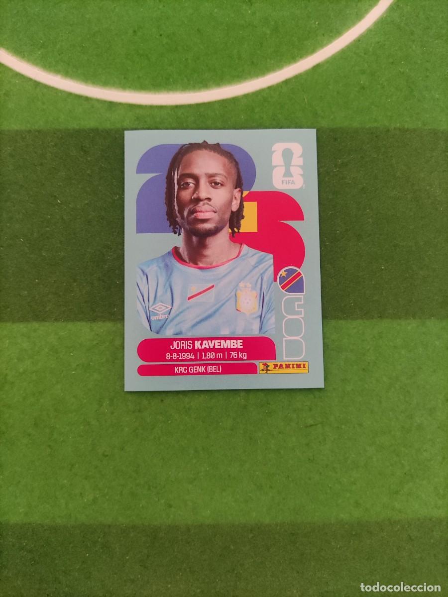 Fu&szlig;ball-Sticker: Kayembe Congo COD 7 Sticker Mundial 2026 FIFA World Cup / Sin pegar