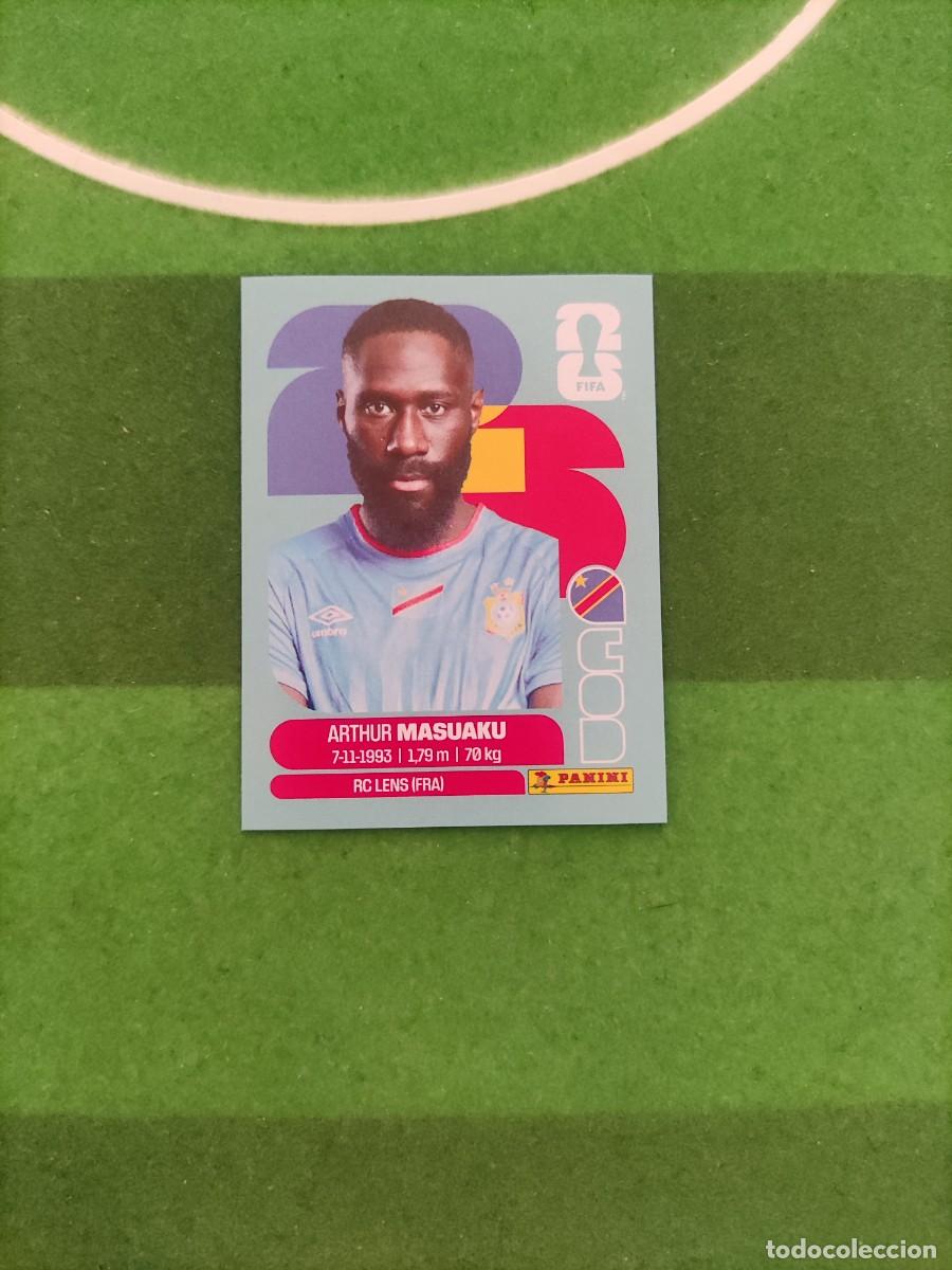 Fu&szlig;ball-Sticker: Mausaku Congo COD 5 Sticker Mundial 2026 FIFA World Cup / Sin pegar