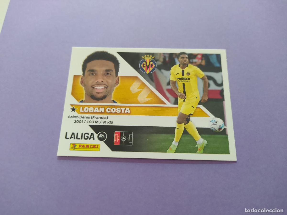 Fu&szlig;ball-Sticker: LIGA ESTE 2026 2027 26 27 NUEVO - VILLARREAL N&ordm; 6B LOGAN COSTA