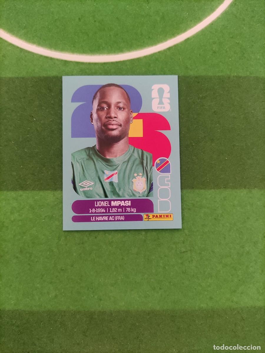 Fu&szlig;ball-Sticker: Mpasi Congo COD 2 Sticker Mundial 2026 FIFA World Cup / Sin pegar