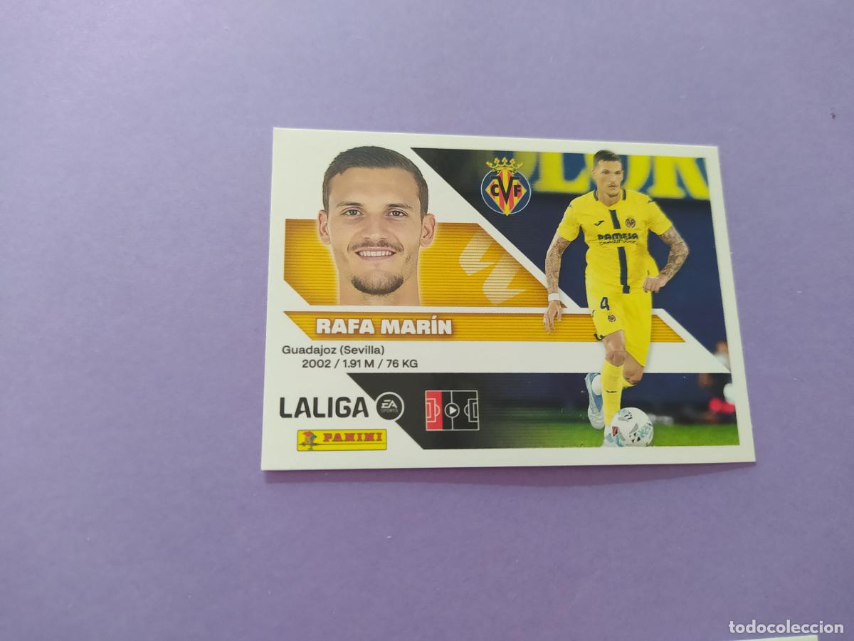 Fu&szlig;ball-Sticker: LIGA ESTE 2026 2027 26 27 NUEVO - VILLARREAL N&ordm; 8B RAFA MARIN