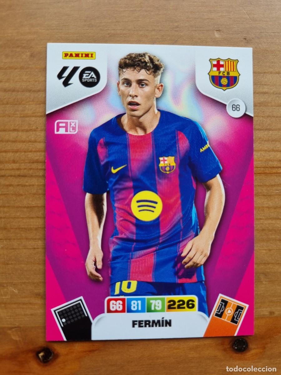Cromos de f&uacute;tbol: 66 FERM&Iacute;N (FC Barcelona). Liga 2025 2026 25 26 Adrenalyn XL (Panini)