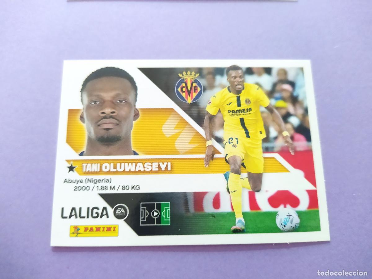 Cromos de f&uacute;tbol: LIGA ESTE 2026 2027 26 27 NUEVO - VILLARREAL N&ordm; 16 OLUWASEYI