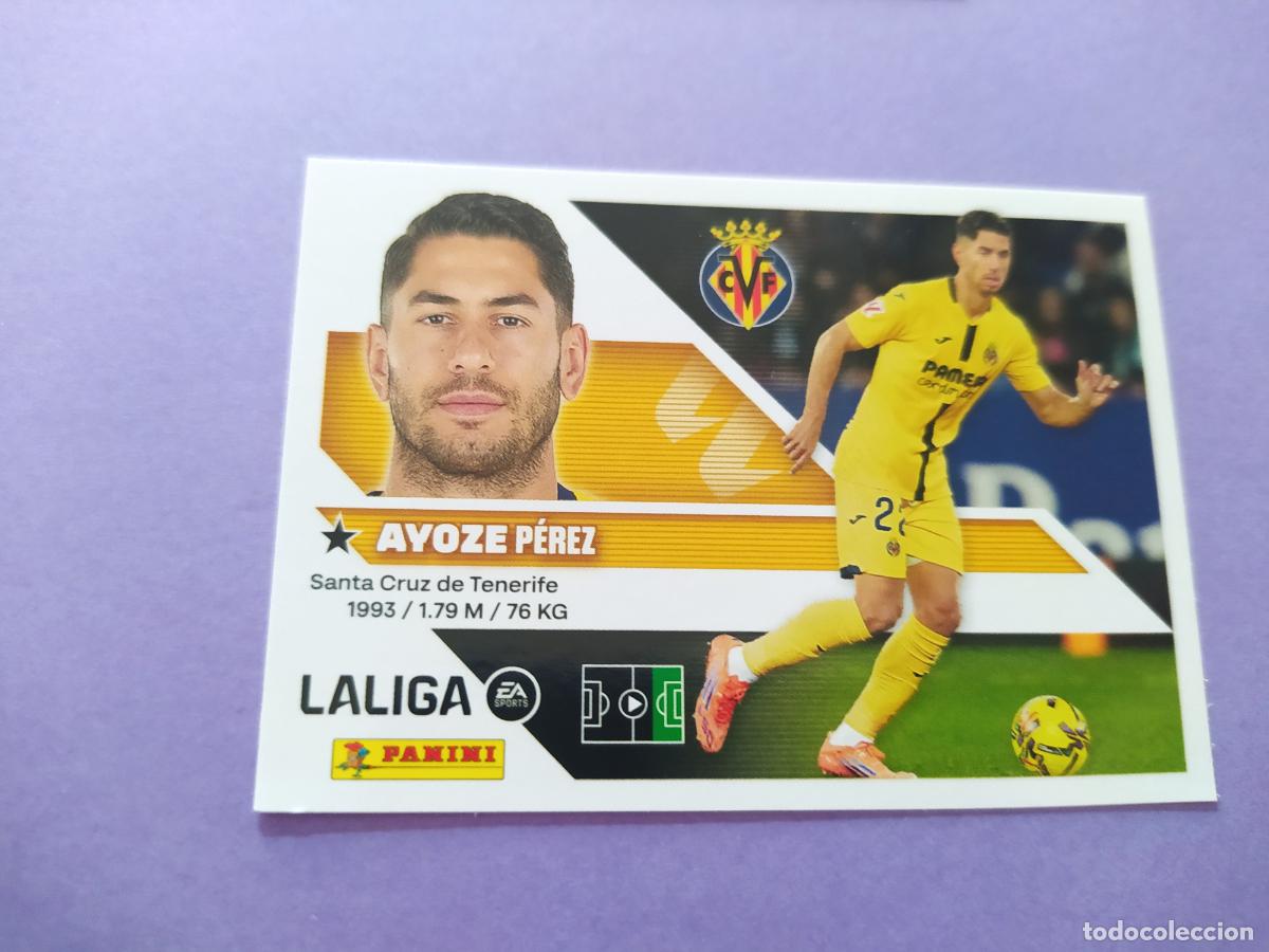 Cromos de f&uacute;tbol: LIGA ESTE 2026 2027 26 27 NUEVO - VILLARREAL N&ordm; 17 AYOZE