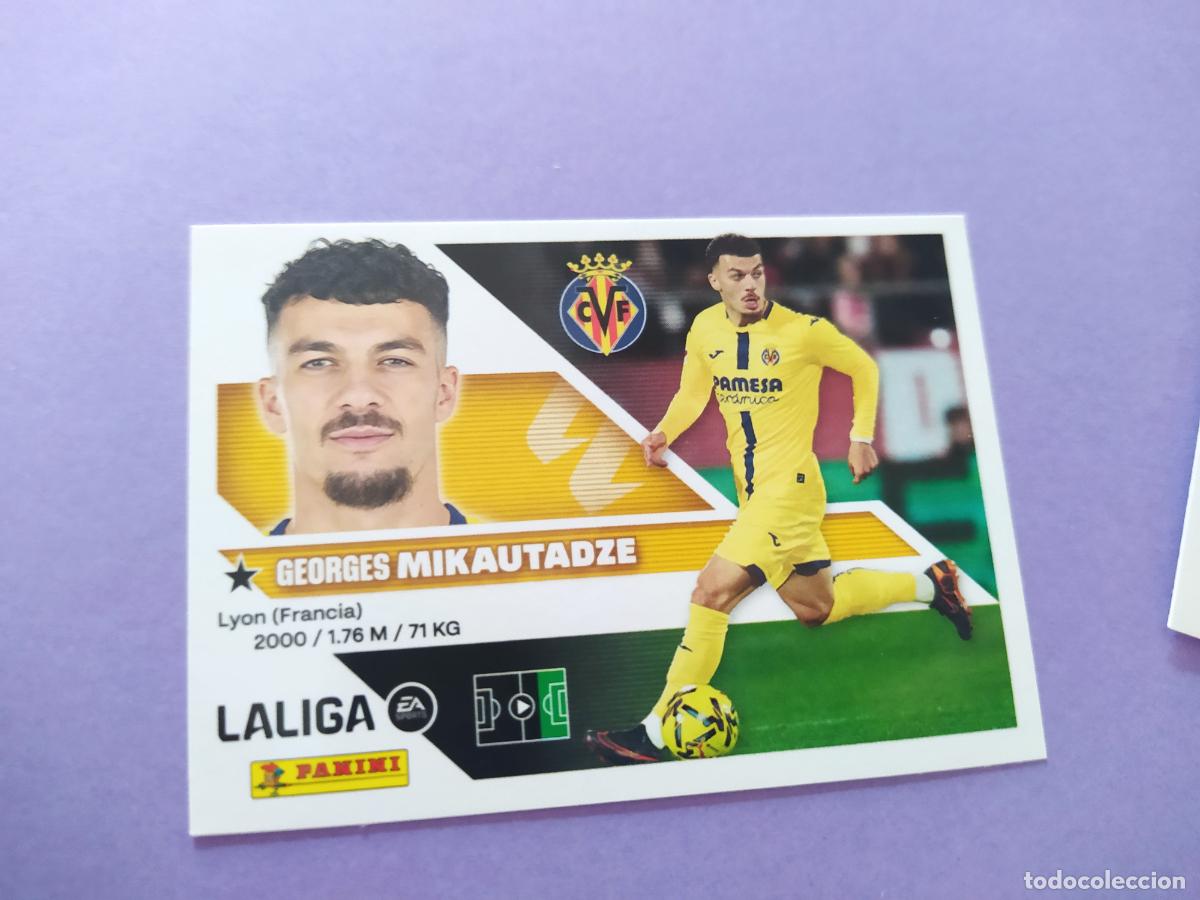 Football Stickers: LIGA ESTE 2026 2027 26 27 NUEVO - VILLARREAL N&ordm; 19 MIKAUTADZE