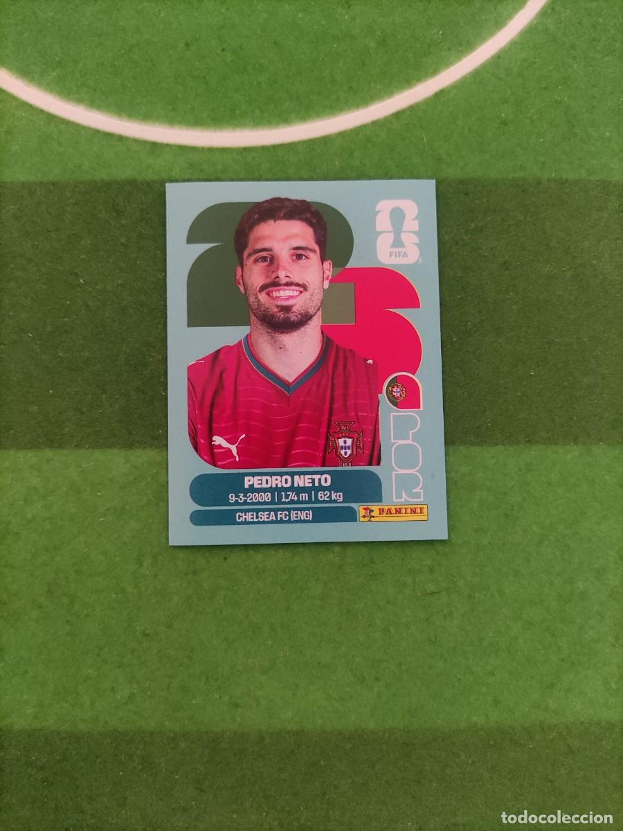 Football Stickers: Pedro Neto Portugal POR 19 Sticker Mundial 2026 FIFA World Cup / Sin pegar