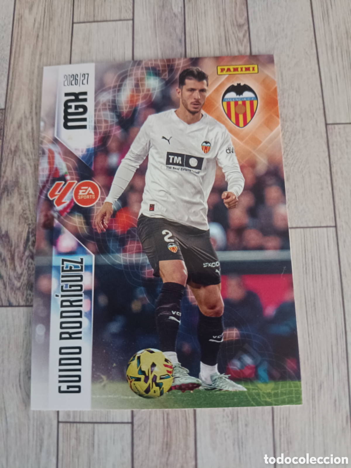 Football Stickers: 353 GUIDO RODR&Iacute;GUEZ VALENCIA MEGACRACKS MGK 26 27 PANINI 2026 2027