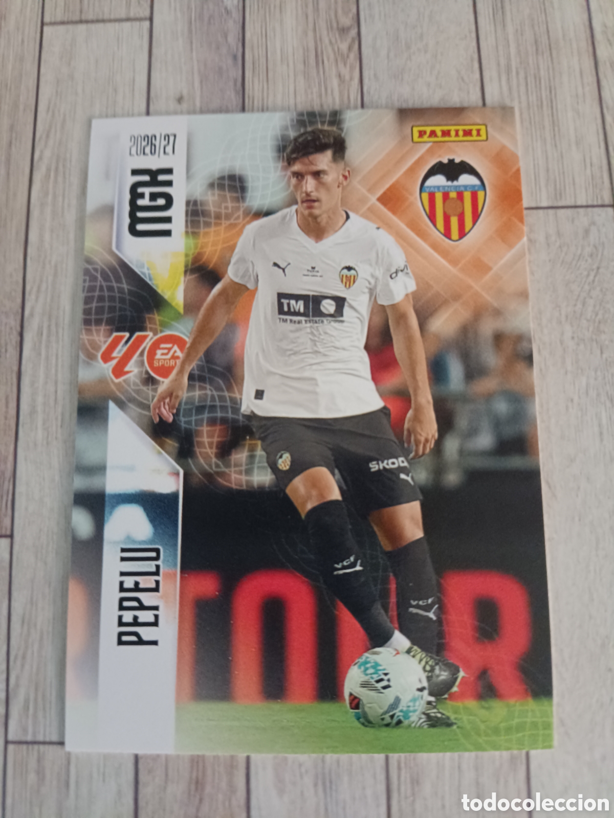 Cartes &agrave; collectionner de Football: 352 PEPELU VALENCIA MEGACRACKS MGK 26 27 PANINI 2026 2027