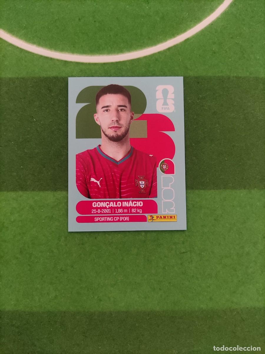 Cartes &agrave; collectionner de Football: Gon&ccedil;alo Inacio Portugal POR 8 Sticker Mundial 2026 FIFA World Cup / Sin pegar