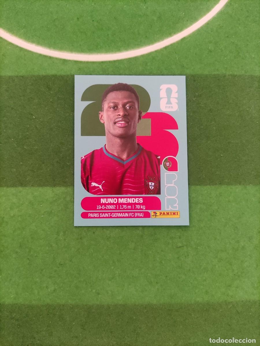 Cartes &agrave; collectionner de Football: Nuno Mendes Portugal POR 7 Sticker Mundial 2026 FIFA World Cup / Sin pegar
