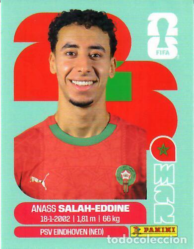 Figurine di Calcio: CROMO PANINI MUNDIAL WORLD CUP 2026 - UPDATE SET ACTUALIZACI&Oacute;N - SALAH-EDDINE - MARRUECOS