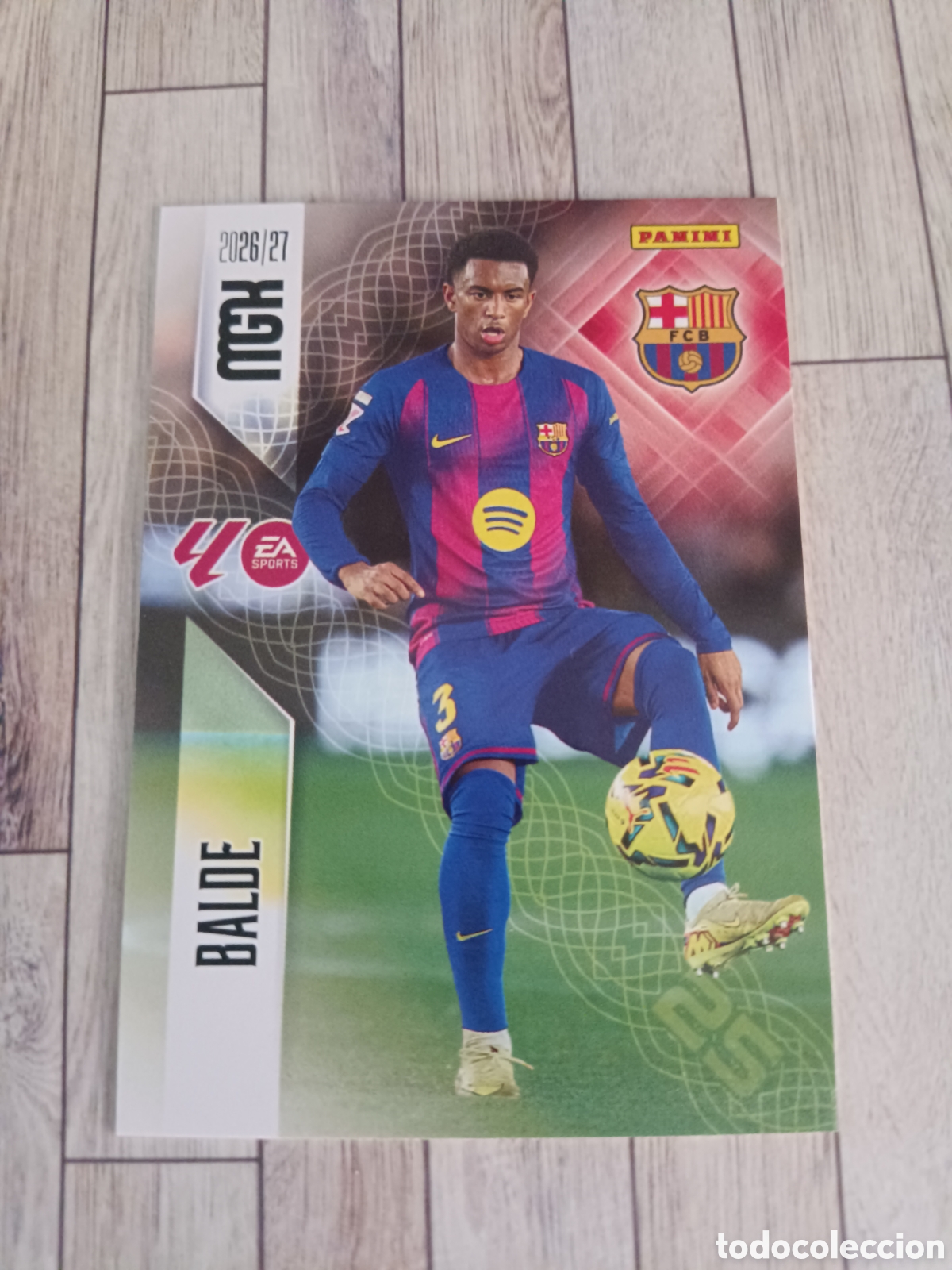 Figurine di Calcio: 81 BALDE BARCELONA MEGACRACKS MGK 26 27 PANINI 2026 2027