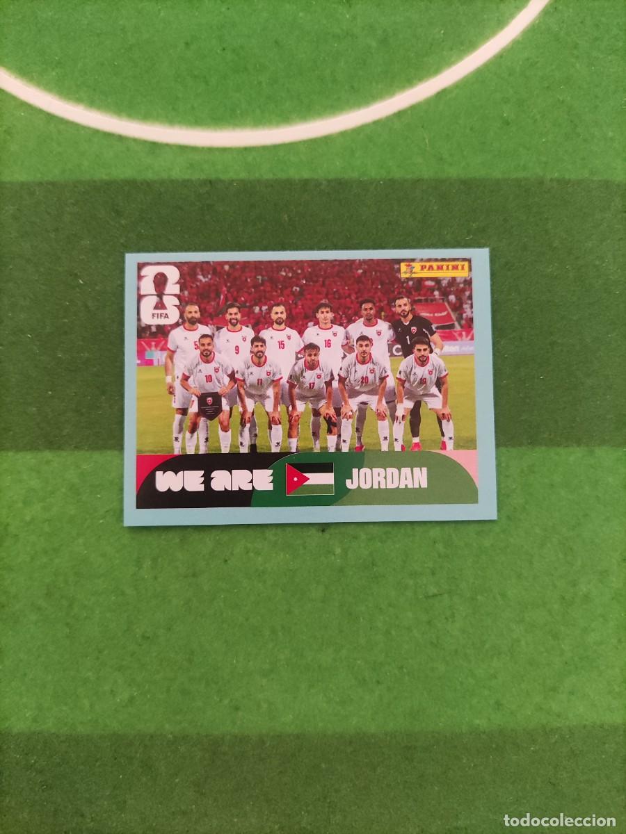Figurine di Calcio: We are Jordania JOR 13 Sticker Mundial 2026 FIFA World Cup / Sin pegar