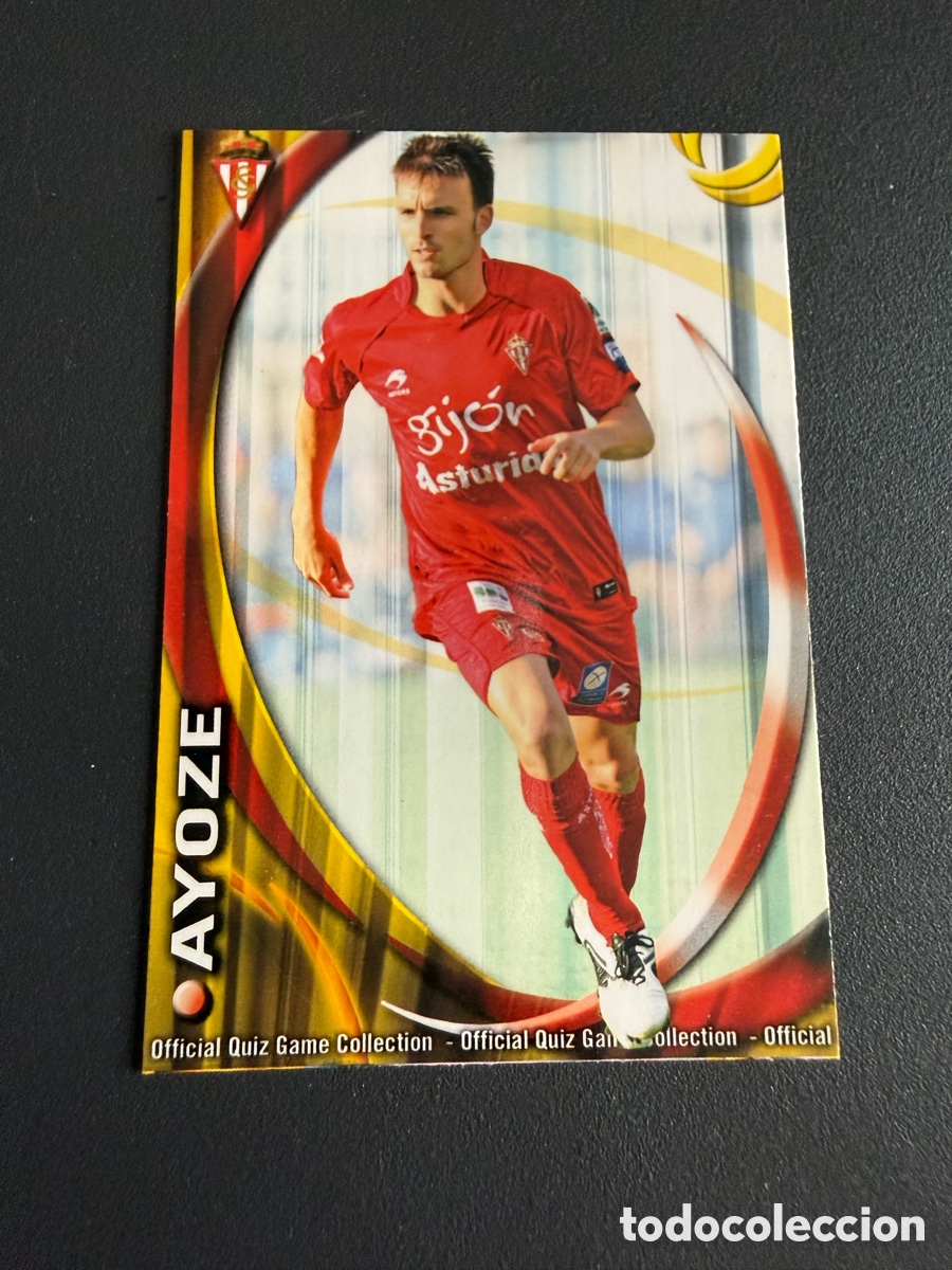 Figurine di Calcio: MUNDICROMO 2011. 652. AYOZE ( Sporting). UH