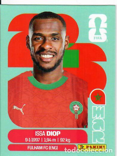 Fu&szlig;ball-Sticker: CROMO PANINI MUNDIAL WORLD CUP 2026 - UPDATE SET ACTUALIZACI&Oacute;N - DIOP - MARRUECOS