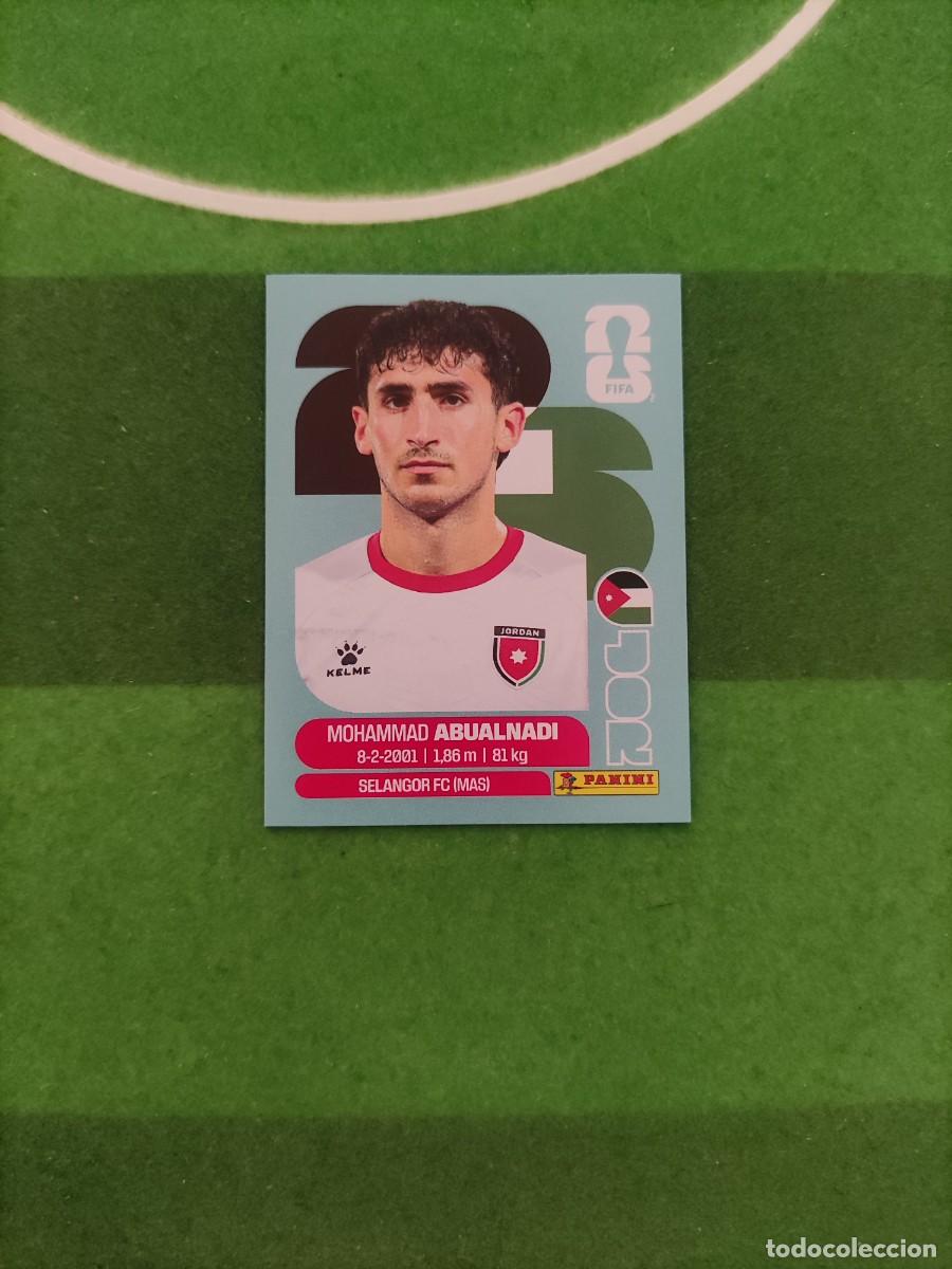Fu&szlig;ball-Sticker: Abualnadi Jordania JOR 8 Sticker Mundial 2026 FIFA World Cup / Sin pegar