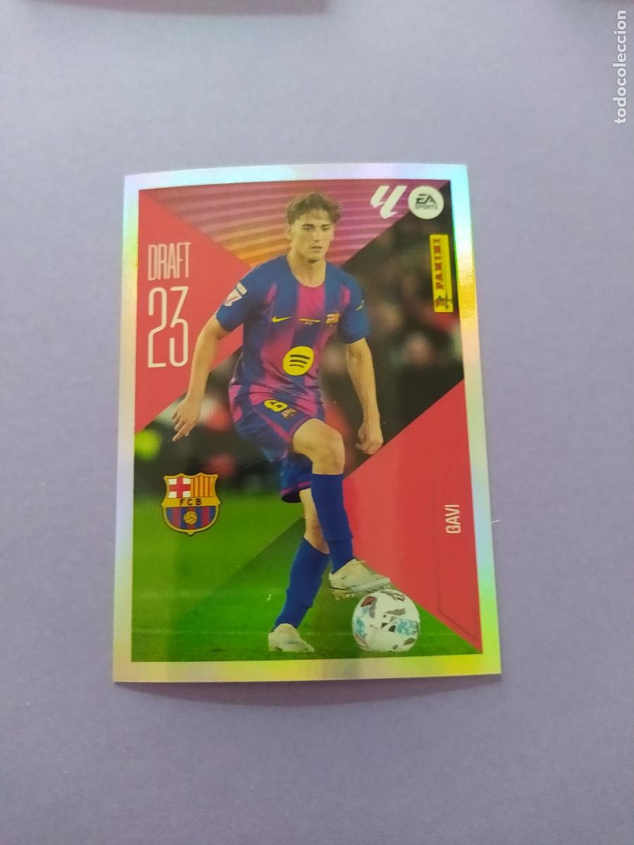 Figurine di Calcio: LIGA ESTE 2026 2027 26 27 NUEVO - DRATF 23 N&ordm; 8 GAVI FC BARCELONA