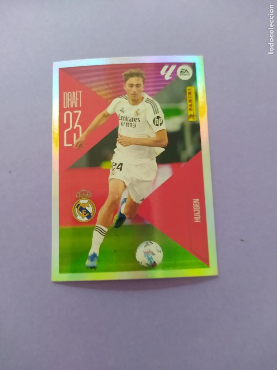 Figurine di Calcio: LIGA ESTE 2026 2027 26 27 NUEVO - DRATF 23 N&ordm; 10 HUIJSEN REAL MADRID