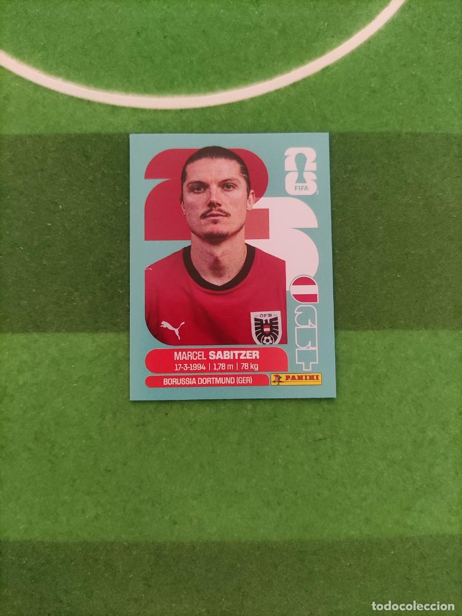 Figurine di Calcio: Sabitzer Austria AUT 11 Sticker Mundial 2026 FIFA World Cup / Sin pegar