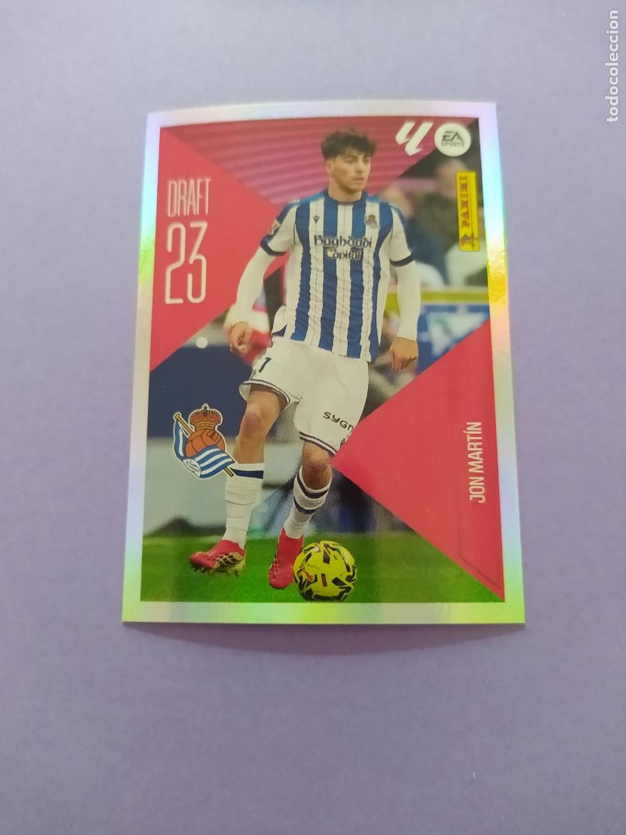 Figurine di Calcio: LIGA ESTE 2026 2027 26 27 NUEVO - DRATF 23 N&ordm; 13 JON MARTIN REAL SOCIEDAD