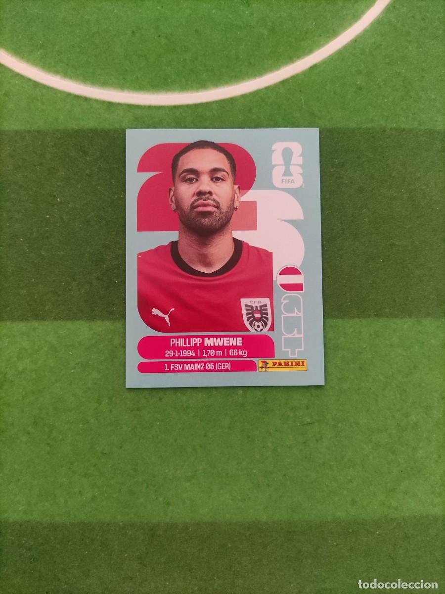 Figurine di Calcio: Mwene Austria AUT 8 Sticker Mundial 2026 FIFA World Cup / Sin pegar