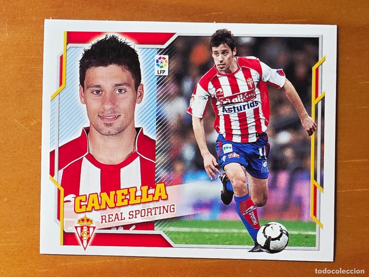 Figurine di Calcio: 7 A Canella, Sporting de Gij&oacute;n, Panini Ediciones Liga Este 2010 2011 10 11 sin pegar
