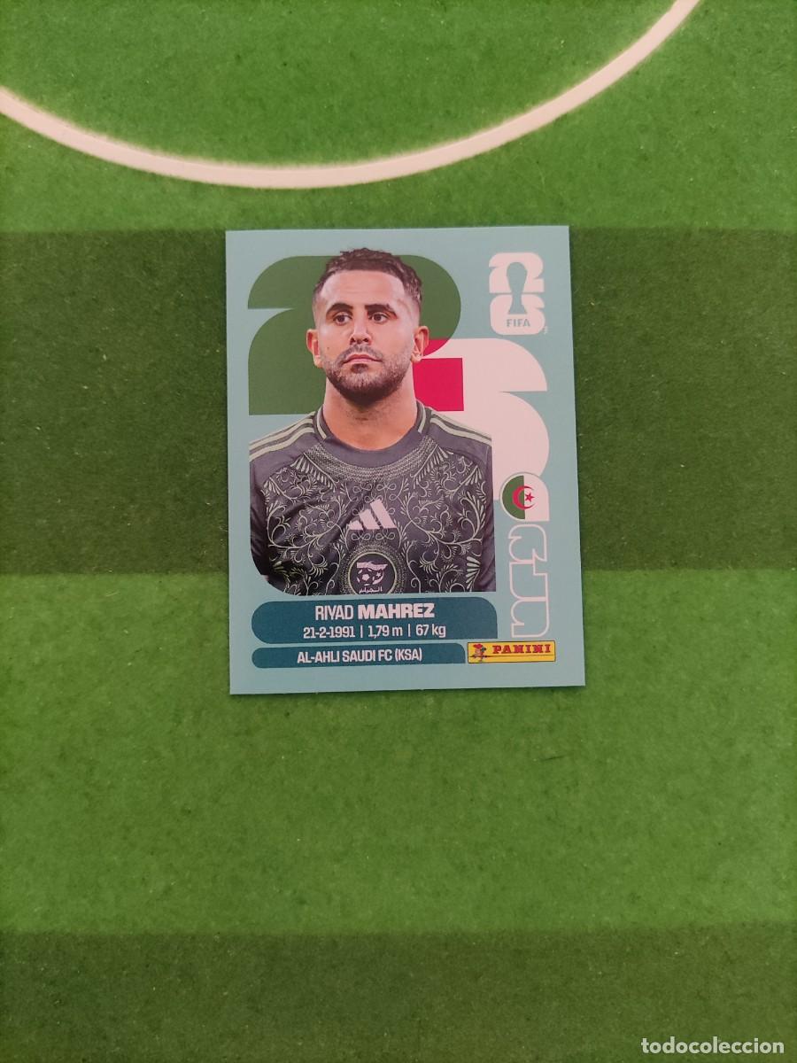 Figurine di Calcio: Mahrez Algeria ALG 15 Sticker Mundial 2026 FIFA World Cup / Sin pegar