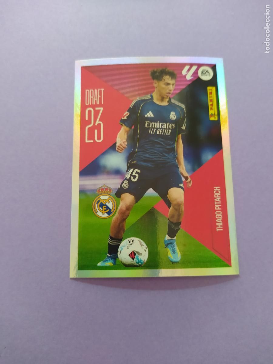Figurine di Calcio: LIGA ESTE 2026 2027 26 27 NUEVO - DRATF 23 N&ordm; 22 THIAGO PITARCH REAL MADRID