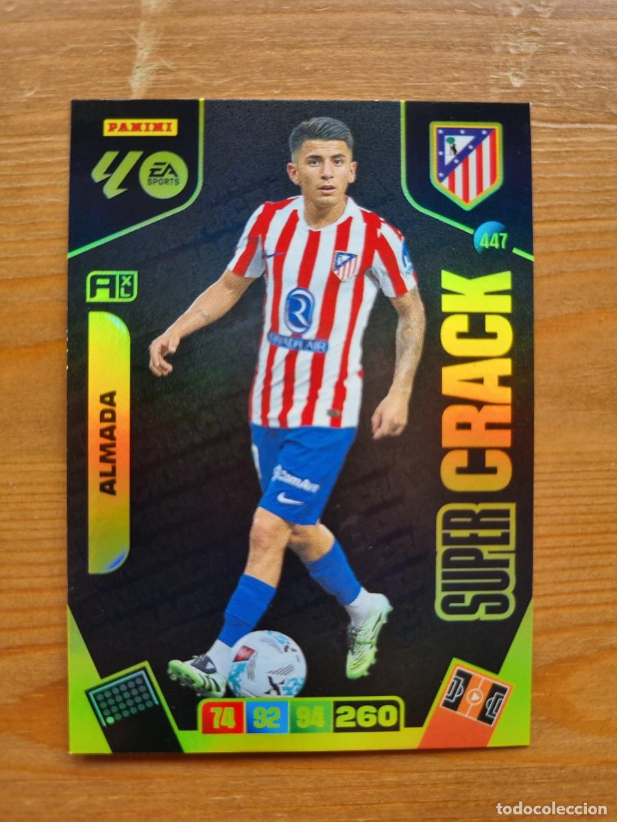 Cromos de Futebol: 447 ALMADA (Atl&eacute;tico de Madrid) SUPER CRACK. Liga 2025 2026 25 26 Adrenalyn XL (Panini)
