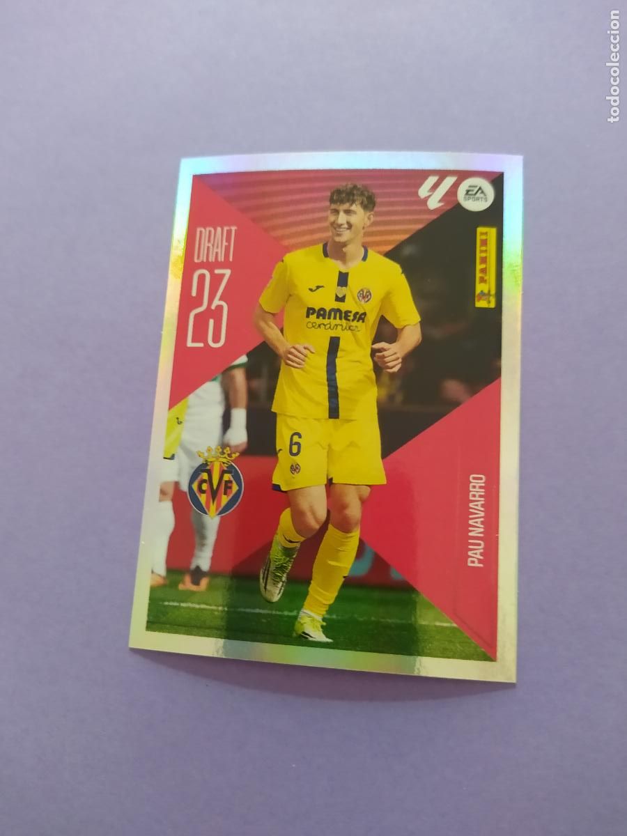 Cromos de Futebol: LIGA ESTE 2026 2027 26 27 NUEVO - DRATF 23 N&ordm; 18 PAU NAVARRO VILLARREAL