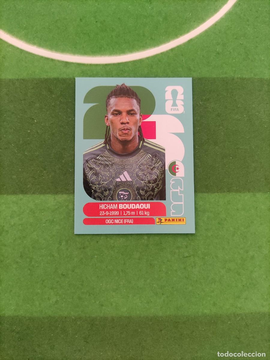 Cromos de Futebol: Boudadi Algeria ALG 10 Sticker Mundial 2026 FIFA World Cup / Sin pegar