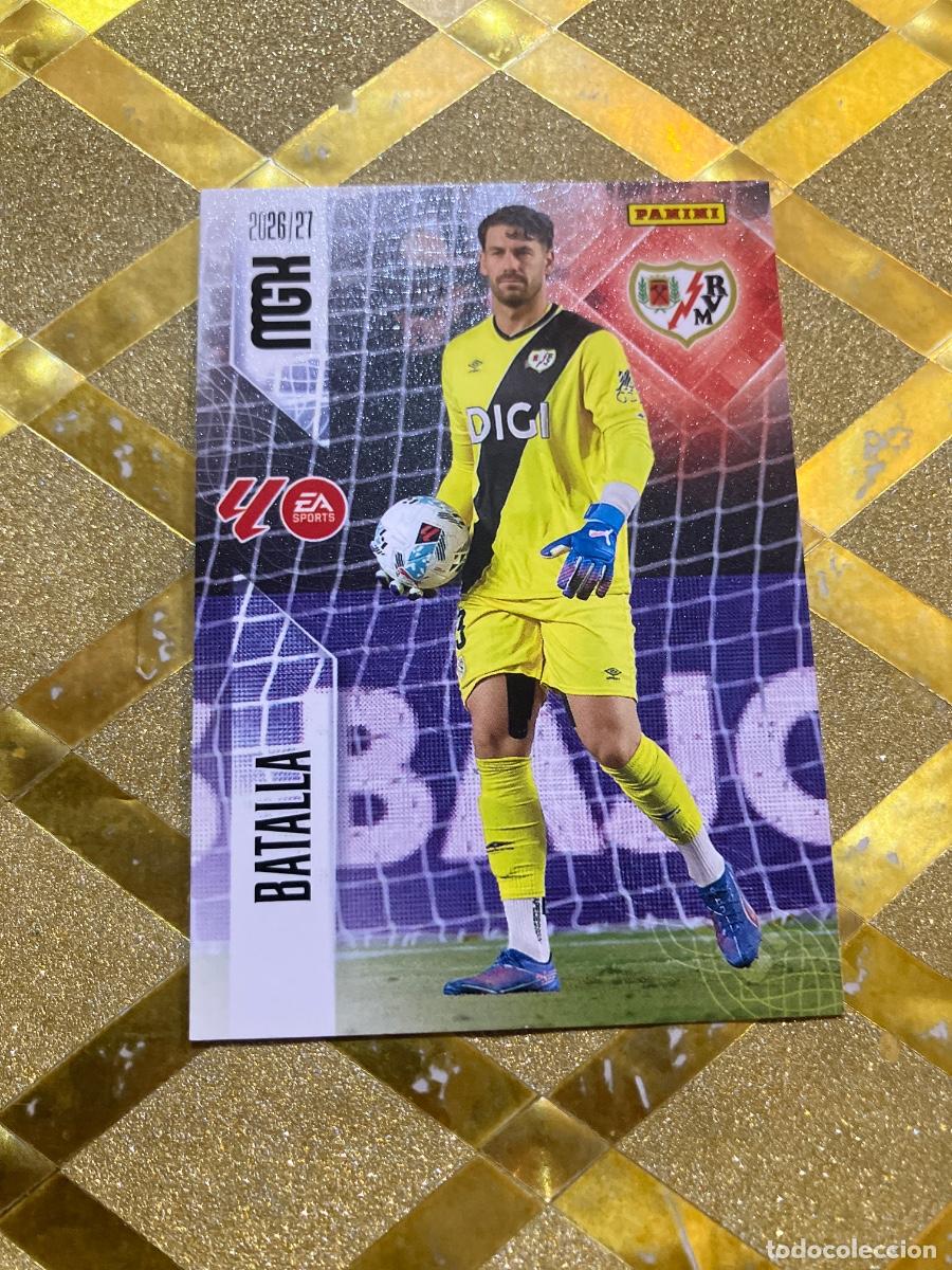 Football Stickers: CROMO DE FUTBOL NUMERO 290 BATALLA RAYO VALLECANO LIGA 2026 2027 MEGACRAKS MGK PANINI !