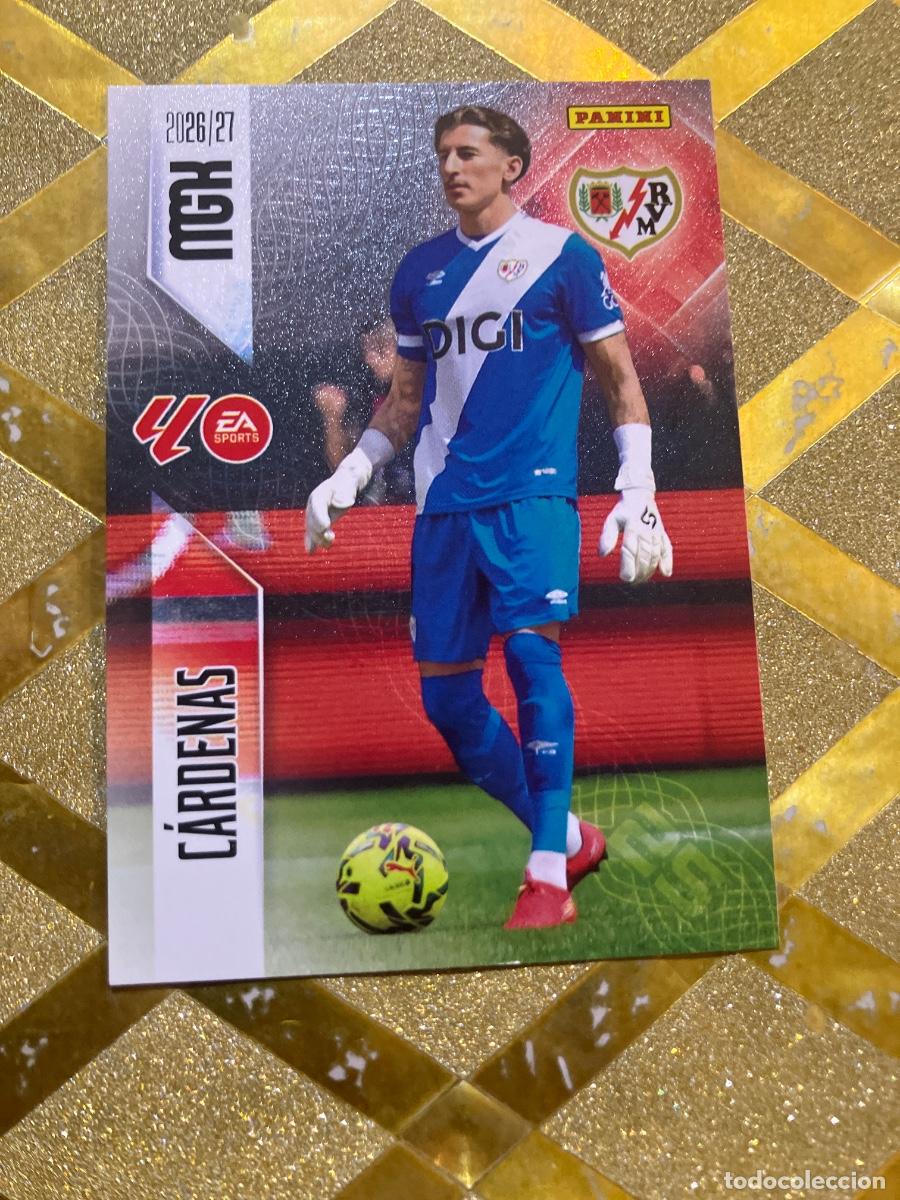 Football Stickers: CROMO DE FUTBOL NUMERO 291 CARDENAS RAYO VALLECANO LIGA 2026 2027 MEGACRAKS MGK PANINI !