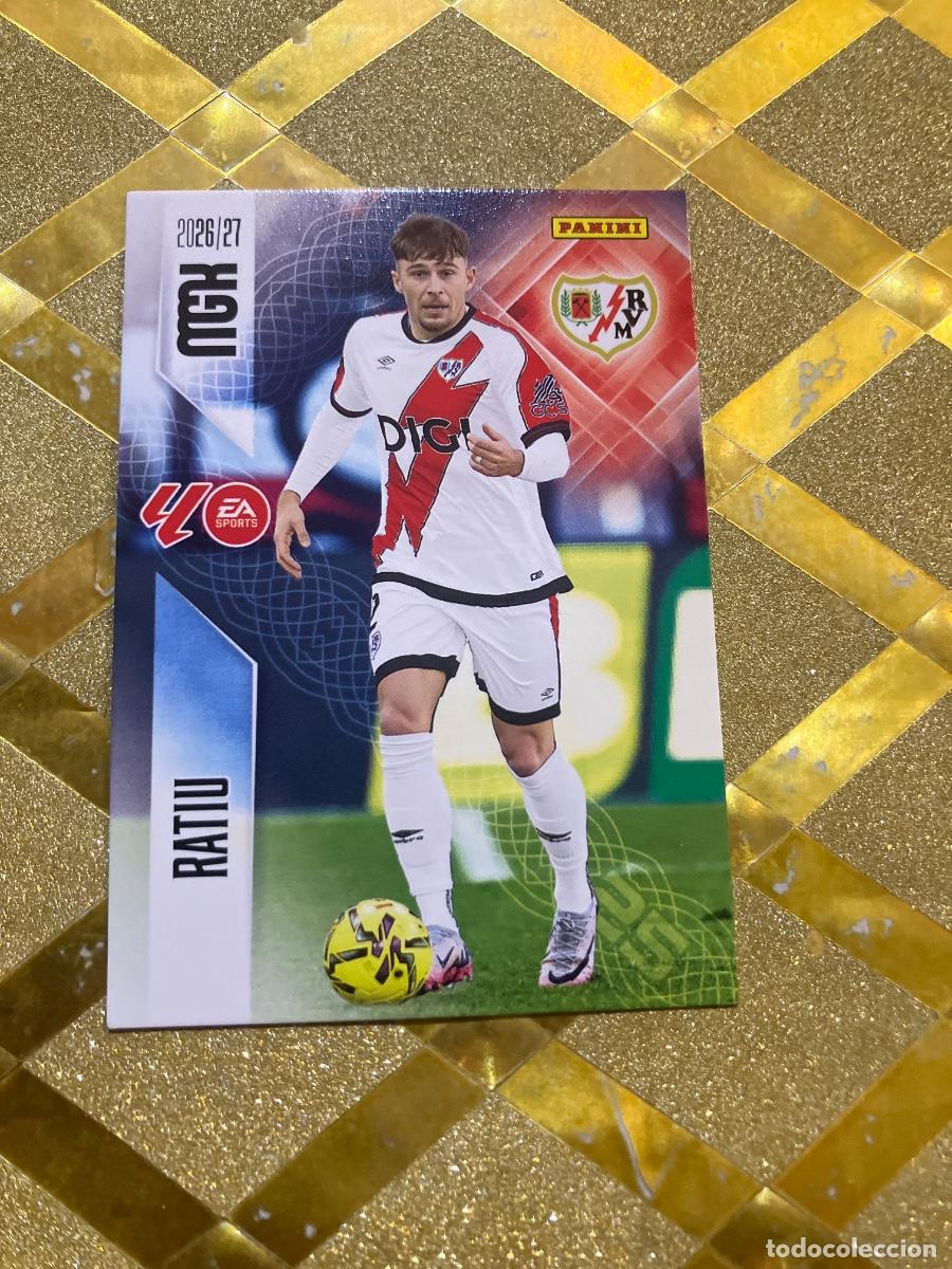 Football Stickers: CROMO DE FUTBOL NUMERO 292 RATIU RAYO VALLECANO LIGA 2026 2027 MEGACRAKS MGK PANINI !