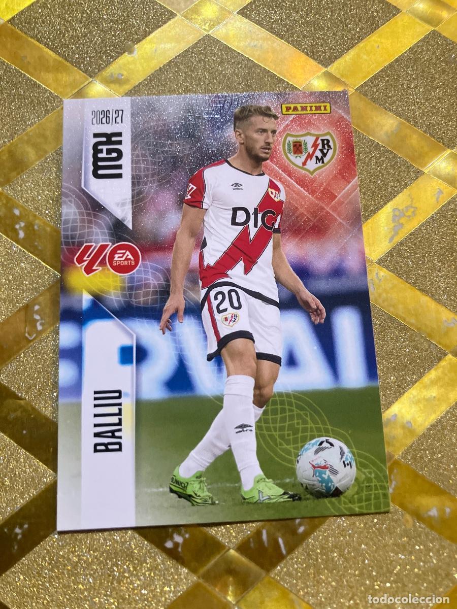 Fu&szlig;ball-Sticker: CROMO DE FUTBOL NUMERO 293 BALLIU RAYO VALLECANO LIGA 2026 2027 MEGACRAKS MGK PANINI !
