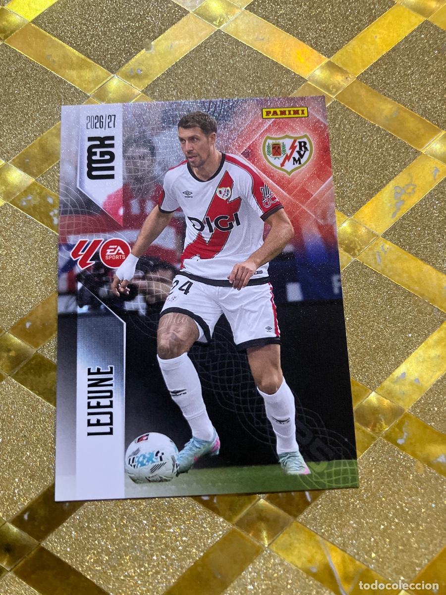 Football Stickers: CROMO DE FUTBOL NUMERO 294 LEJEUNE RAYO VALLECANO LIGA 2026 2027 MEGACRAKS MGK PANINI !