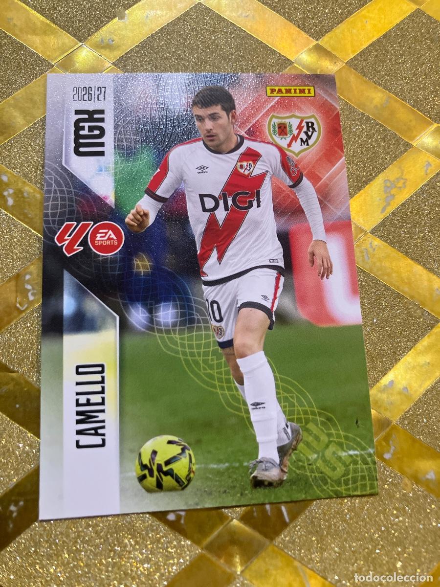 Cartes &agrave; collectionner de Football: CROMO DE FUTBOL NUMERO 305 CAMELLO RAYO VALLECANO LIGA 2026 2027 MEGACRAKS MGK PANINI !