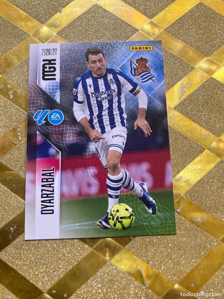 Fu&szlig;ball-Sticker: CROMO DE FUTBOL NUMERO 324 OYARZABAL REAL SOCIEDAD LIGA 2026 2027 MEGACRAKS MGK PANINI !