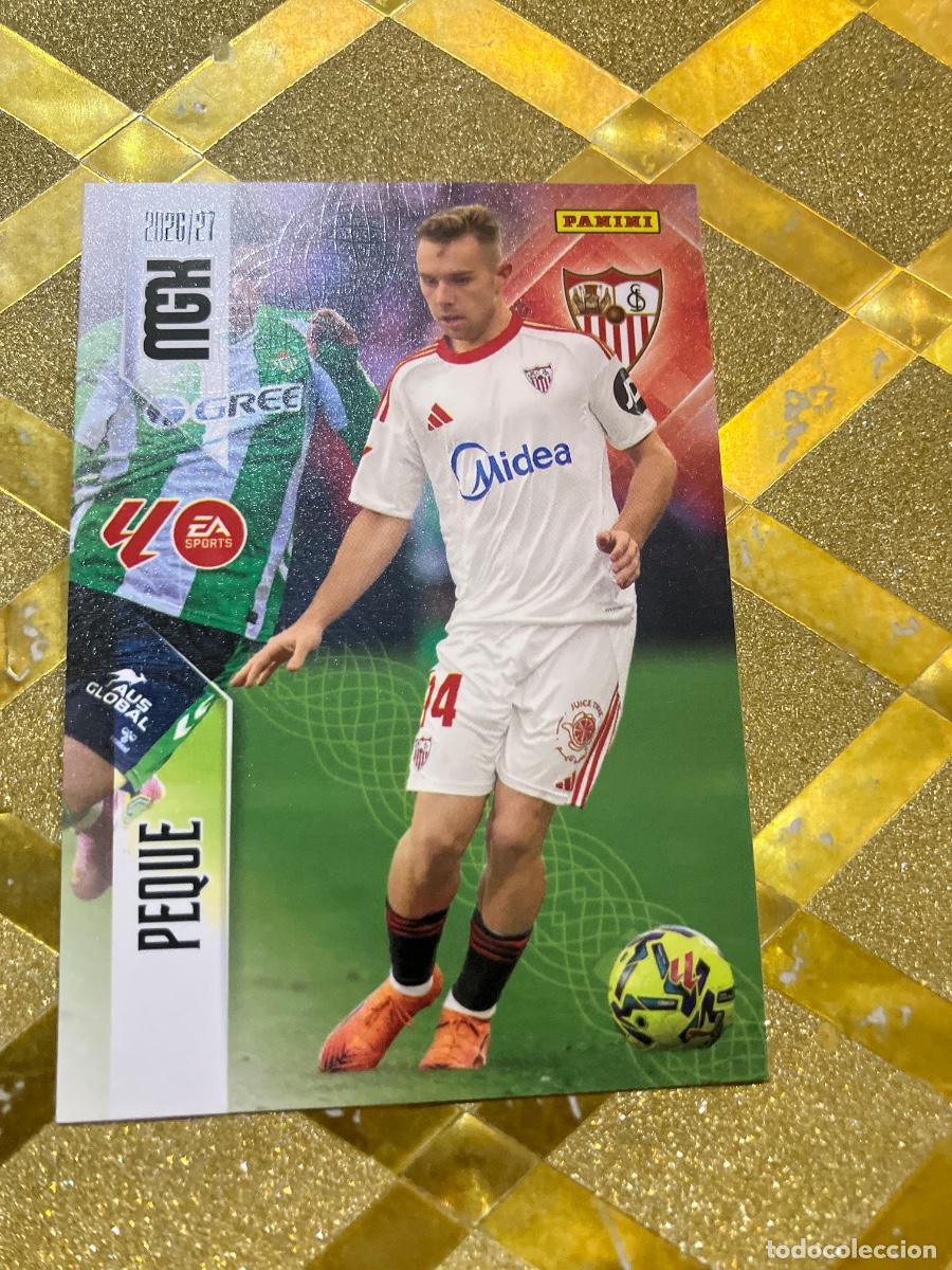 Cromos de f&uacute;tbol: CROMO DE FUTBOL NUMERO 339 PEQUE SEVILLA LIGA 2026 2027 MEGACRAKS MGK PANINI !