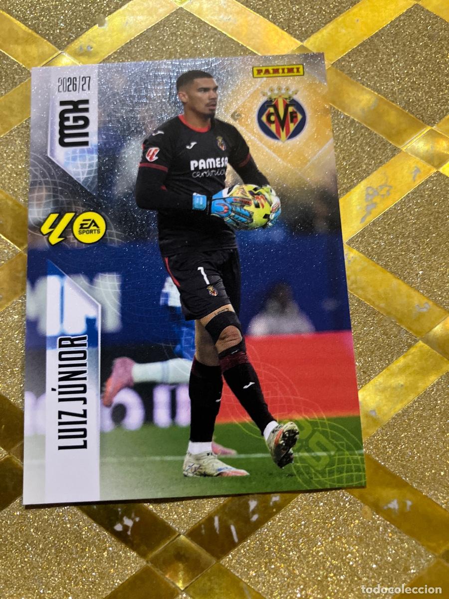 Fu&szlig;ball-Sticker: CROMO DE FUTBOL NUMERO 362 LUIZ JUNIOR VILLARREAL LIGA 2026 2027 MEGACRAKS MGK PANINI !
