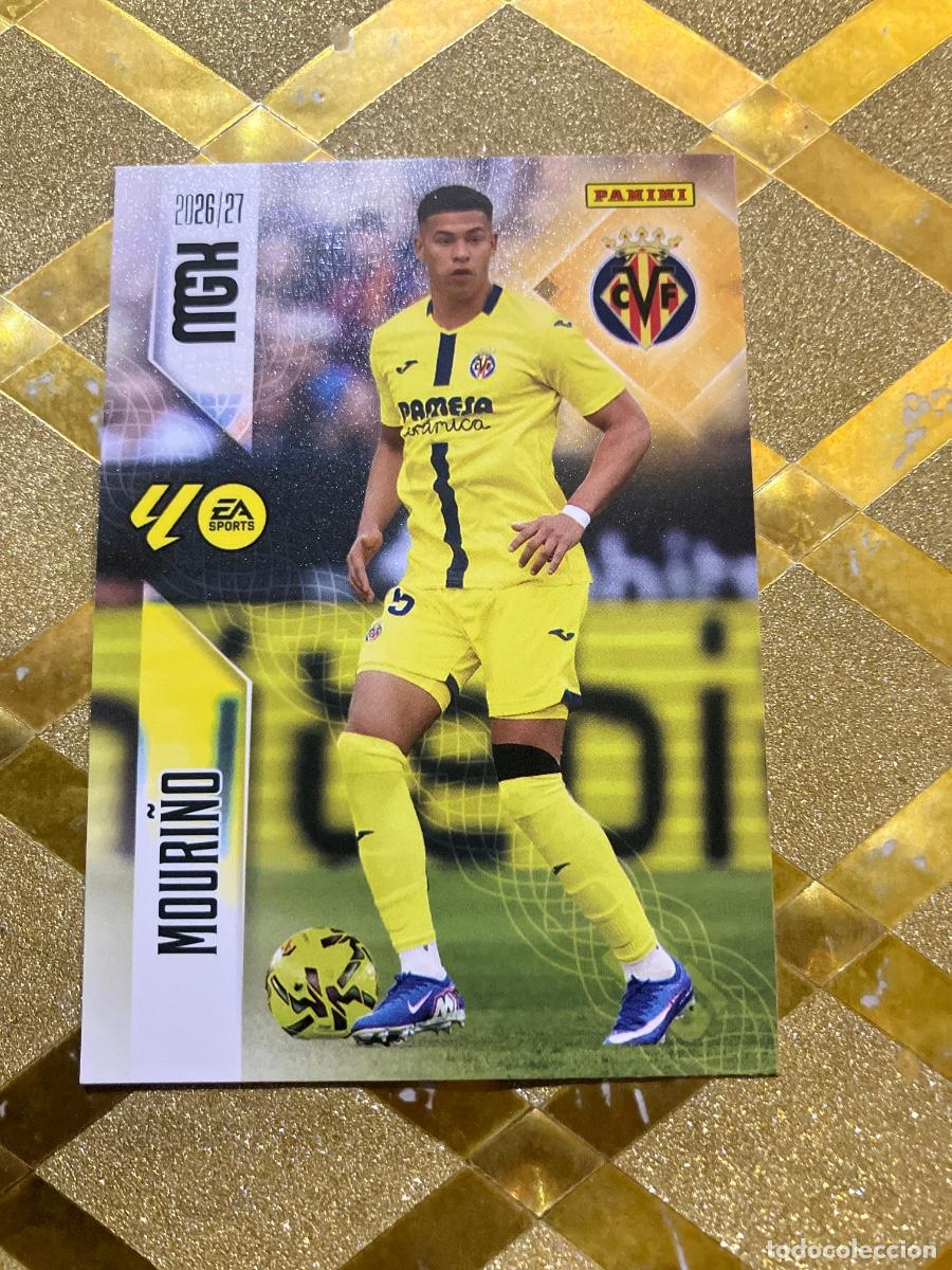 Fu&szlig;ball-Sticker: CROMO DE FUTBOL NUMERO 364 MOURI&Ntilde;O VILLARREAL LIGA 2026 2027 MEGACRAKS MGK PANINI !