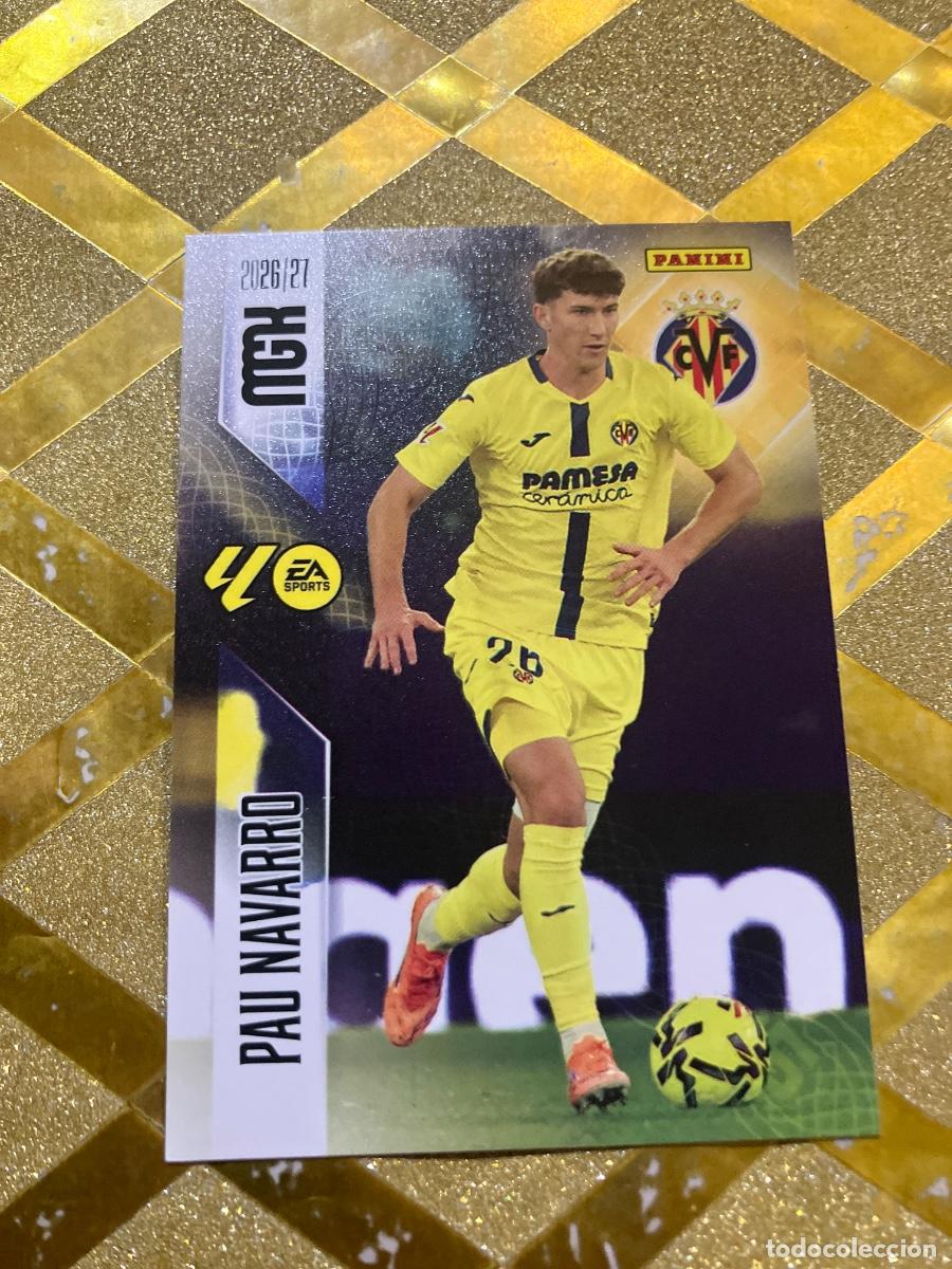 Fu&szlig;ball-Sticker: CROMO DE FUTBOL NUMERO 365 PAU NAVARRO VILLARREAL LIGA 2026 2027 MEGACRAKS MGK PANINI !