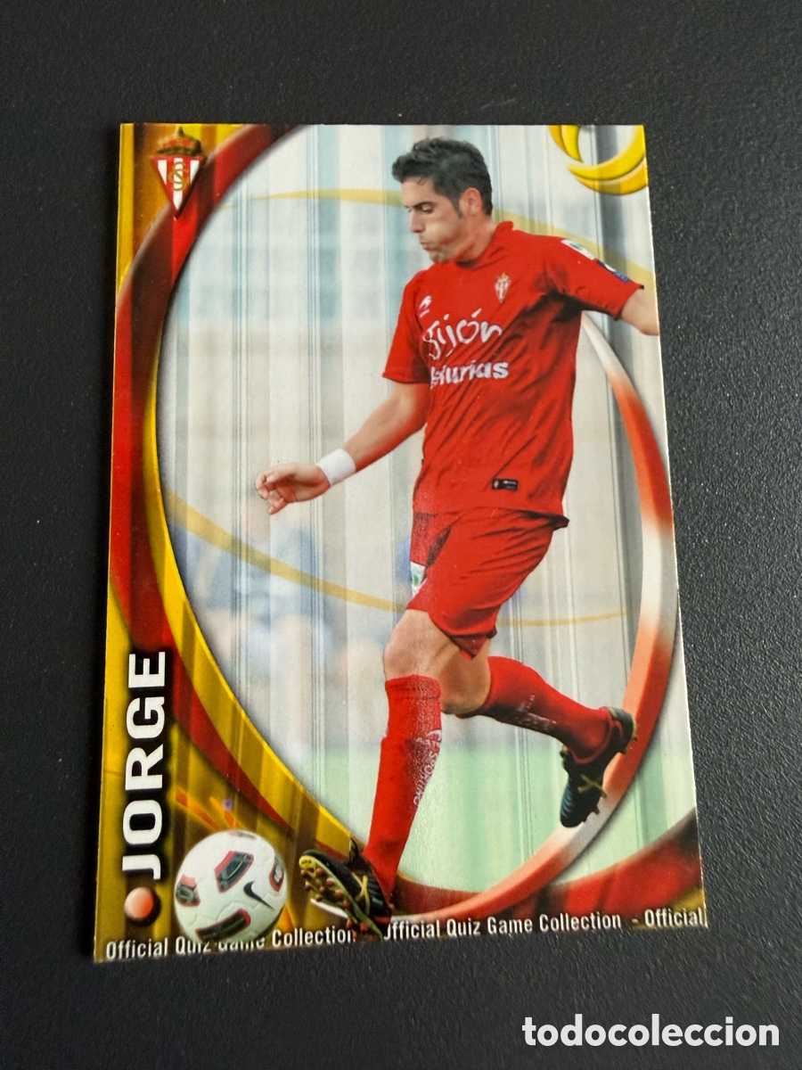 Football Stickers: MUNDICROMO 2011. 663 JORGE ( Sporting). UH