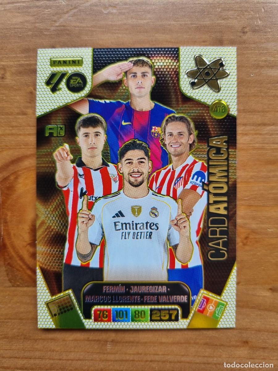 Fu&szlig;ball-Sticker: 476 CARD AT&Oacute;MICA. Liga 2025 2026 25 26 Adrenalyn XL (Panini)