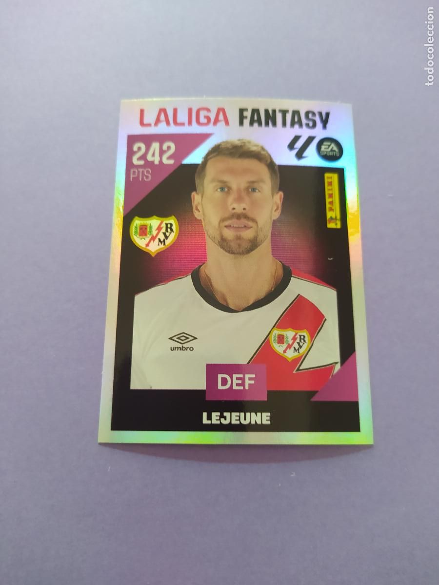 Fu&szlig;ball-Sticker: LIGA ESTE 2026 2027 26 27 NUEVO - LALIGA FANTASY N&ordm; 3 LEJEUNE RAYO VALLECANO