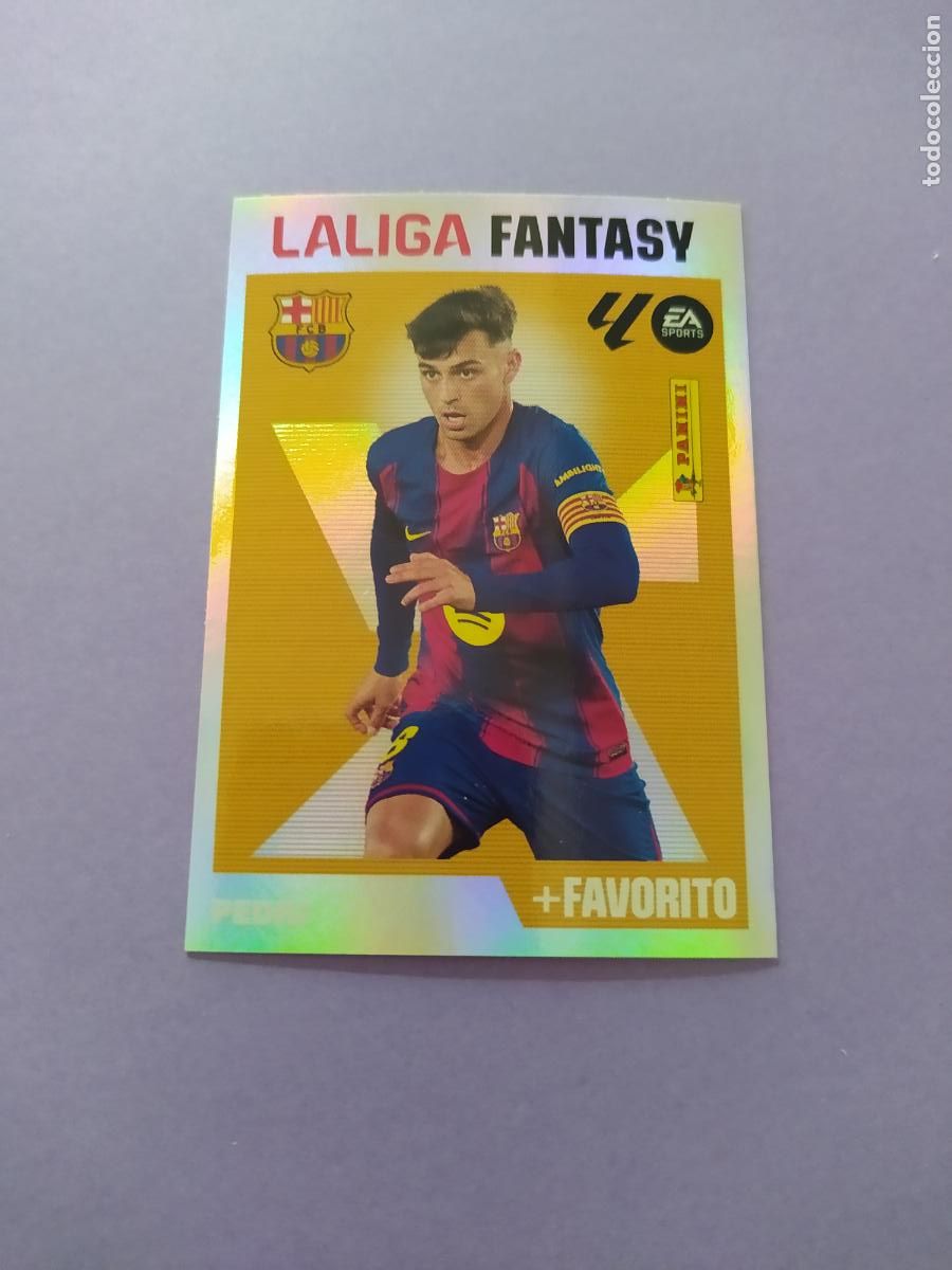 Fu&szlig;ball-Sticker: LIGA ESTE 2026 2027 26 27 NUEVO - LALIGA FANTASY N&ordm; 7 PEDRI FC BARCELONA