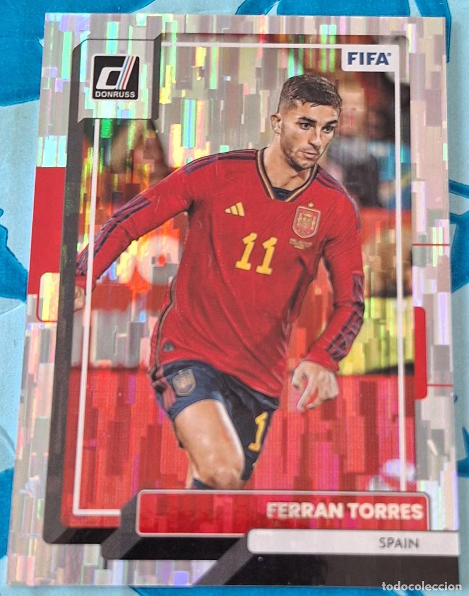 Fu&szlig;ball-Sticker: Ferran Torres Espa&ntilde;a Panini Donruss Soccer Silver